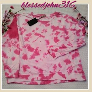 Jane and Delancey Tie Dye Sweater